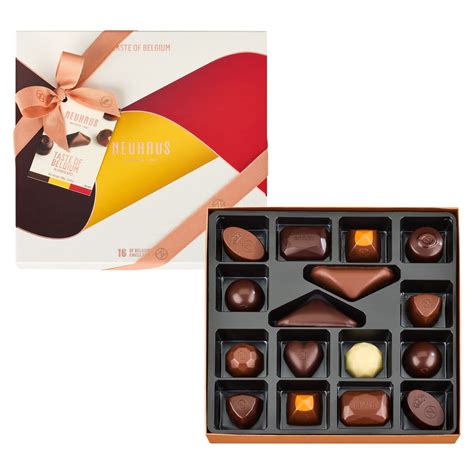 Amazon Neuhaus Belgian Chocolate Taste Of Belgium Box Neuhaus