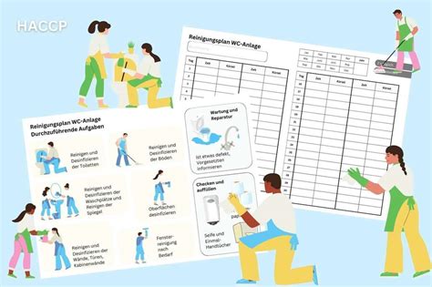 HACCP Checkliste WC Reinigung Mit Reinigungsplan Und Vorlage G Wie Gastro