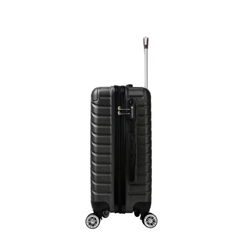 Grey Belmont 8 Wheel Cabin Suitcase 57cm Brandalley