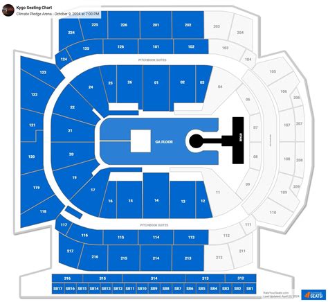 Climate Pledge Arena Concert Seating Chart