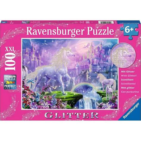 Comprar Ravensburger Puzzle Piezas Xxl Glitter Reino De Unicornios