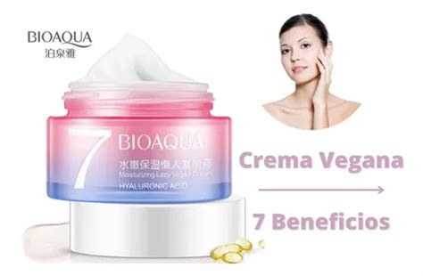 Crema Vegana V7 Acido Hialuronico Bioaqua Mercadolibre