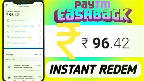 Minimum Redeem Code Rupees Instant Withdraw Paytm Wallet Best Paytm