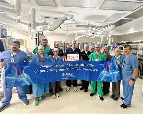 Dr Joseph Ricotta Completes Th Tcar Procedure Florida Hospital