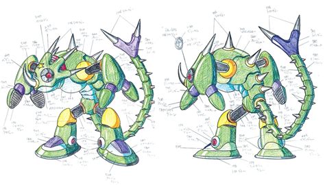 Sting Chameleon Maverick Hunter Mega Man Chameleon