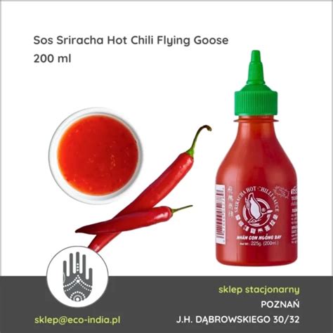 Sos Chili Sriracha Hot Ostry Ml FLYING GOOSE