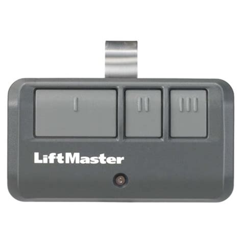 Liftmaster 893max Garage Door Openers 3 Button Remote Control