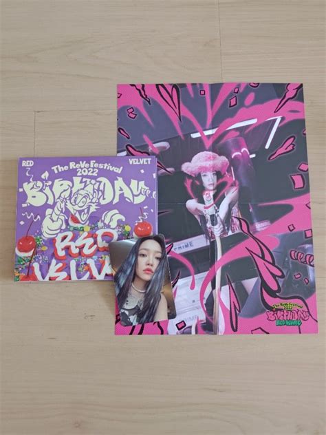 Red Velvet Birthday Digipack Yeri Set Hobbies Toys Music Media