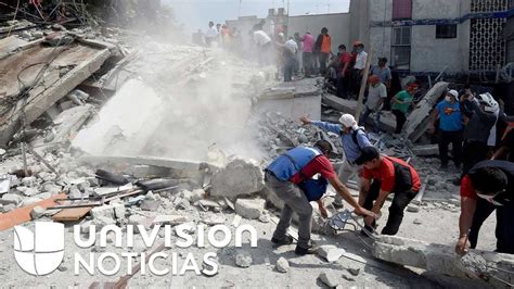 Reportero De Univision Narra Cómo Vivió El Terremoto De 7 1 Que