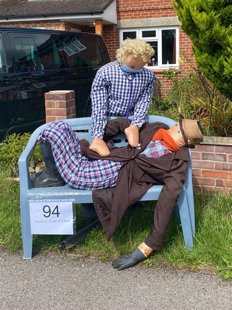 The Great Whitchurch Scarecrow Trail 2020 Emily Jane Johnston