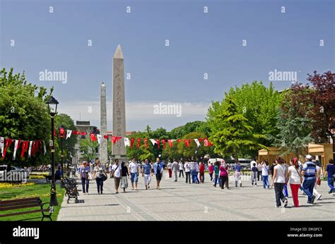 Obelisk In Hippodrome Istanbul Turkey Stock Photo Alamy