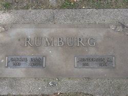 Carrie Ella Kincaid Rumburg Find A Grave Reminne