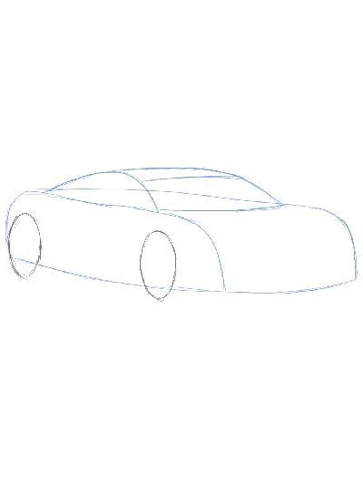 How To Draw Bugatti - Art & Craft