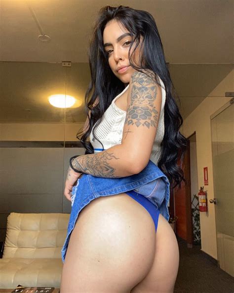 Hot Latina In Blue Thong Porn Pic