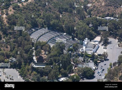 The Hollywood Bowl A Modern Amphitheater In The Hollywood Area Of Los