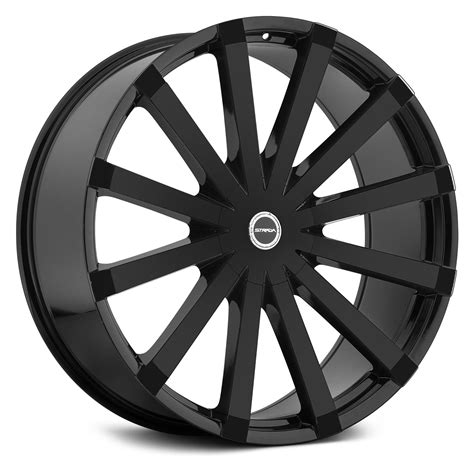 Strada® Gabbia Wheels Gloss Black Rims