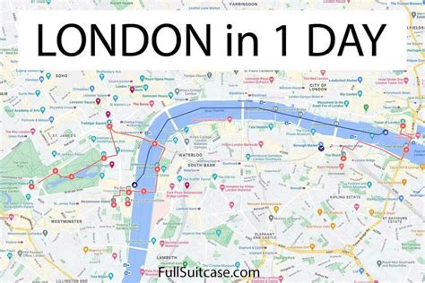 How To See The Best Of London In One Day Map Detailed Itinerary Tips