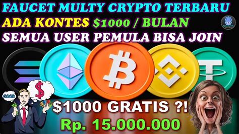 Bisa Gajian Rp Juta Per Bulan Faucet Multi Coin Crypto