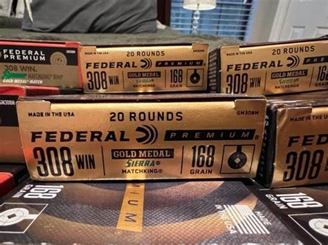 Federal Premium Gold Medal Sierra Matchking Gr