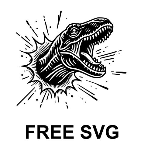 Free T Rex Svg Download For Free