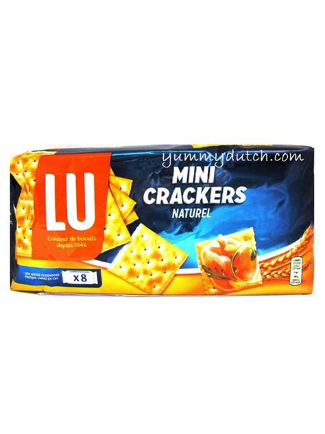 Mini Crackers Natural Lu Yummy Dutch