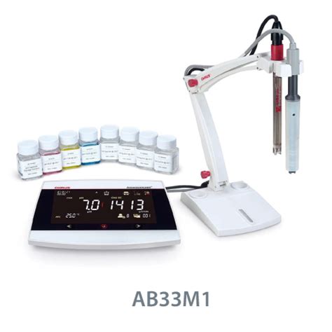 수질 측정기 당일출고 OHAUS Bench top pH DO Meter OHAUS 탁상용pH DO측정기 AB33PH F