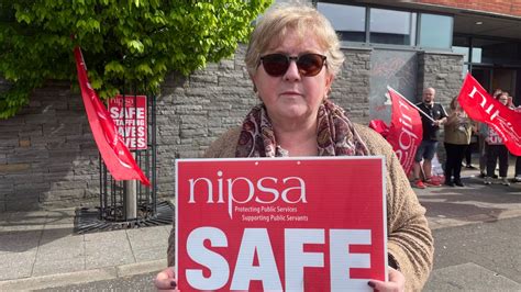 NIPSA Members Begin 48 Hour Strike Action Over Staff Shortages BBC News