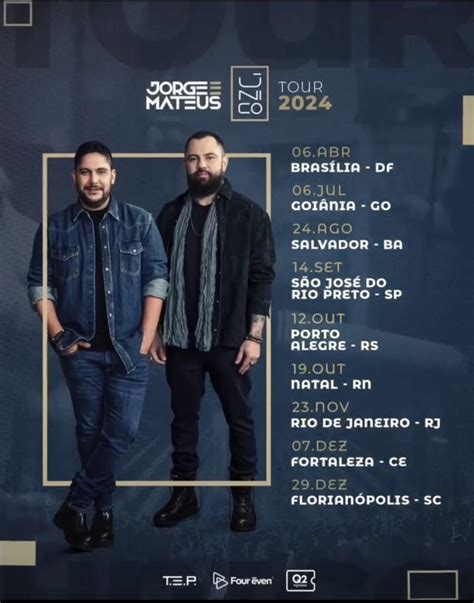 Jorge E Mateus Divulgam Datas Da Tour Nico Hd Sertanejo