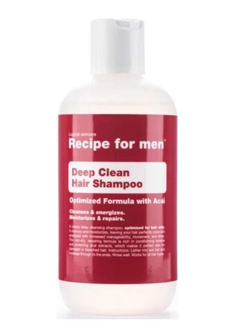 Recipe For Men Deep Clean Hair Shampoo 250 Ml