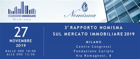 Presentazione Rapporto Nomisma Sul Mercato Immobiliare Assoimmobiliare