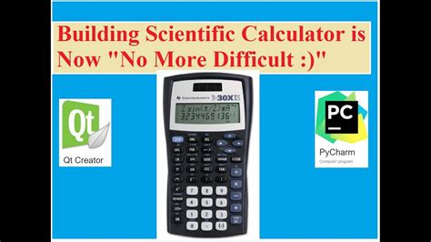 Building Scientific Calculator Gui 2019 Scientific Calculator Python Code Pycharm And Qt