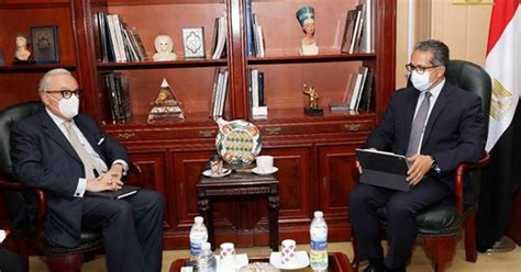 The Minister Of Tourism And Antiquities Meets The Italian Ambassador In