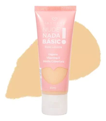 Base Liquida Nude Nada Basico Js00058 Unit Jasmyne MercadoLivre