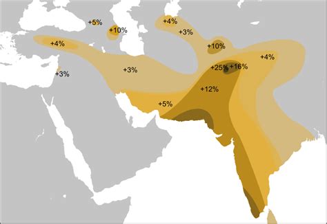 Distribution Haplogroup L Y DNA Indus Valley Civilisation Wikipedia