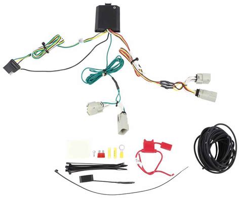 Curt T Connector Vehicle Wiring Harness With Way Flat Trailer