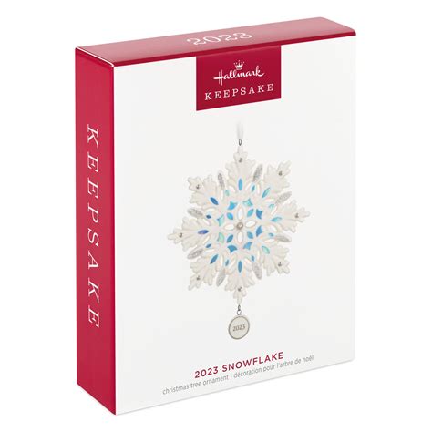 2023 2023 Snowflake Qgo2957 Hallmark Ornaments Com