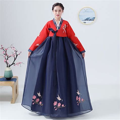 Korean Traditional Palace Hanbok Woman Hanbok Korean Folk Dance Costume Dancing Dress Women S