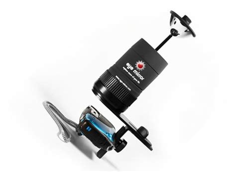 eye mirror lens add  adds   degree view   camera