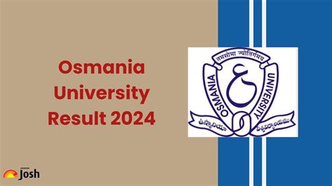 Osmania University Results Out At Osmania Ac In Direct Link To