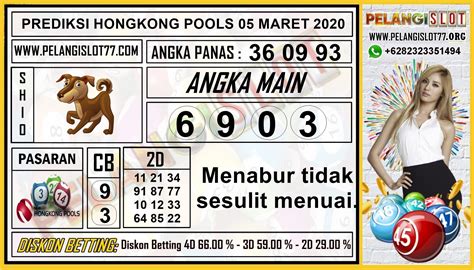 PREDIKSI TOGEL HONGKONG POOLS 05 MARET 2020 ANGKA MAIN 6 9 0 3 COLOK