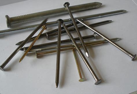 Common Round Nails Smooth Shank Ring Shank Headless Or Round Head