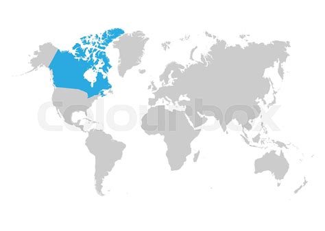 canadian world map