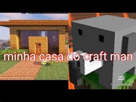 Mostrando Minha Casa No Minecraft YouTube