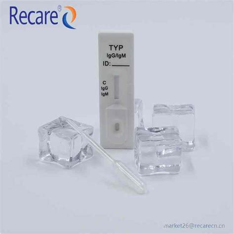 Typhoid Antibody Test Diagnostic Rapid Test Kit Manufacturer