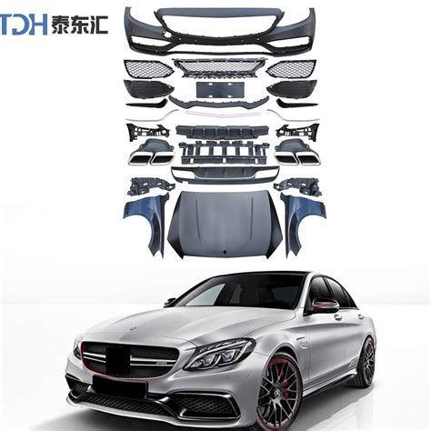 Hot Sale Auto Bumper Body Kit For Mercedes Benz C Class W205 2014 2017