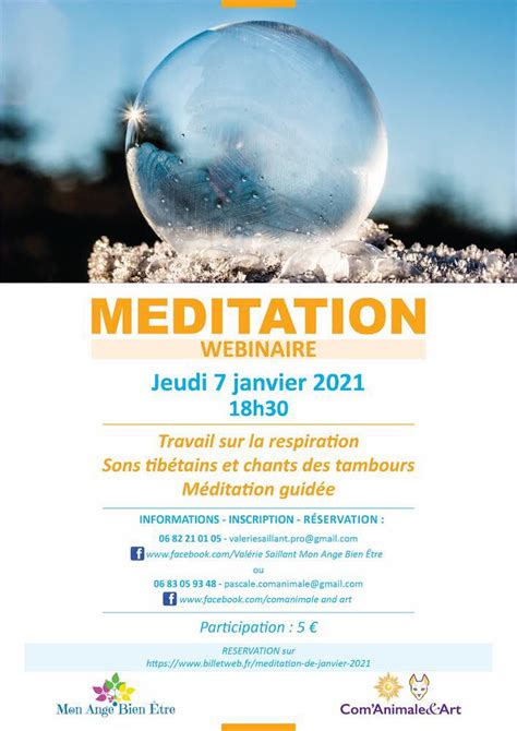 Méditation Janvier 2021