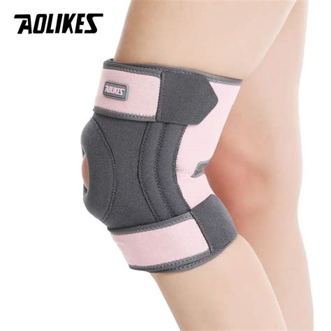 Aolikes Pcs Sports Knee Pads Four Springs Support Breathabl