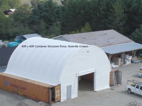 Fabric Covered Shipping Container Buildings Xlshelter