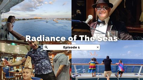 Our Time Spent On Radiance Of The Seas Royal Caribbean Youtube