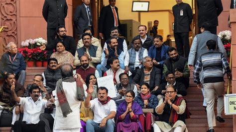 More Opposition Mps Suspended From Lok Sabha Number Of Suspensions